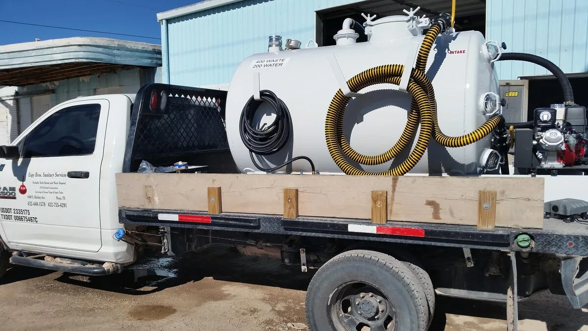 Septic Services Truck